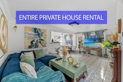 Entire Private House with Garage & Gated Yard, Near San Diego Gaslamp, Beach, 4 Bedrooms 2 Bathrooms, Available Now