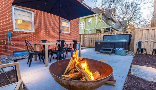 Family Retreat with Hot Tub, Game Room & Prime Location