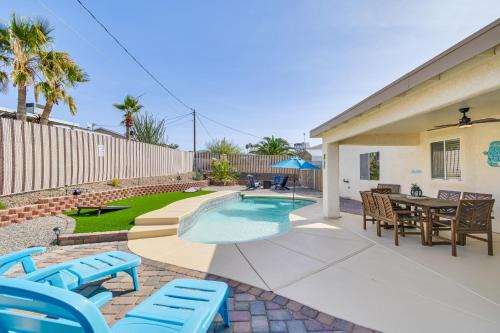 Game Room + Fire Pit : Lake Havasu Retreat!