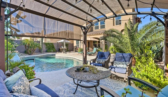 Game Room, Serene Backyard! Luxe Goodyear Home