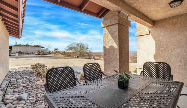 Great View House Hot Tub Fire Pit