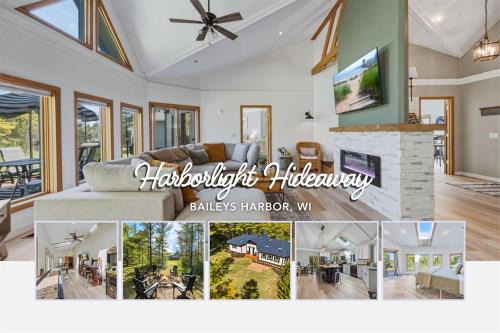 Harborlight Hideaway - Baileys Harbor, WI - Charming Family Retreat in Central Baileys Harbor