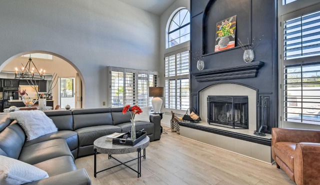 Heated Saltwater Pool: Group Getaway in Scottsdale