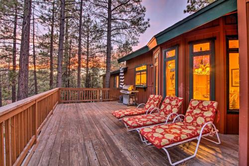 Hike, Ski, Fish: Big Bear Lake Lodge w/Deck
