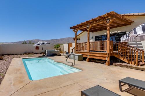 Home w/Outdoor Oasis & Views in Borrego Springs!