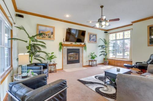Hot Tub + Deck: 'Holiday Island Fairway Estate’