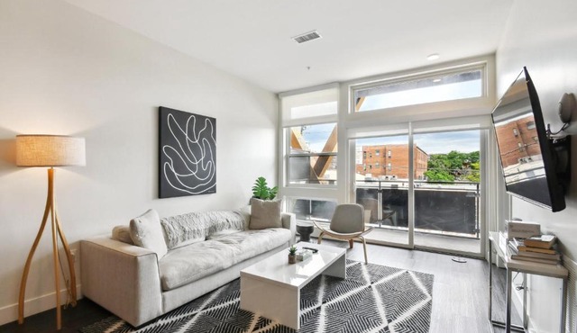 Japandi Minimalism | 1BR LoHi Loft | Dog-Friendly