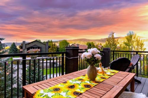 KBM Resorts Crestview Condos Spacious condo near Olympic Park with gas fireplace year-round pool hot tub city wide shuttle access. CVC-308B
