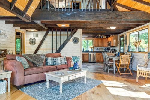 Lakefront A-Frame with Private Dock