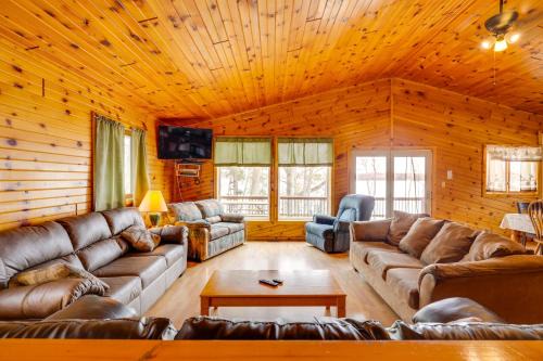 Lakefront Duplex in Northwoods: Angler’s Haven!