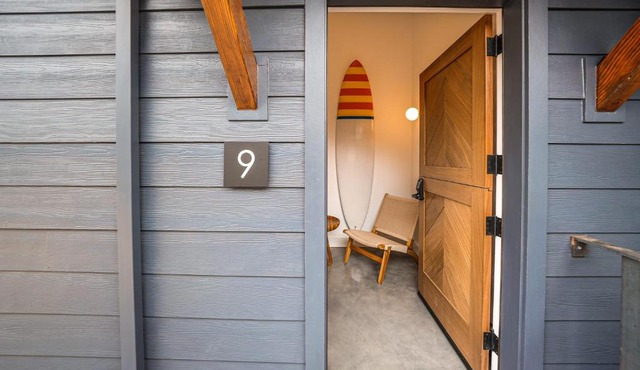 Longboard Studio includes King Bed and Kitchenette
