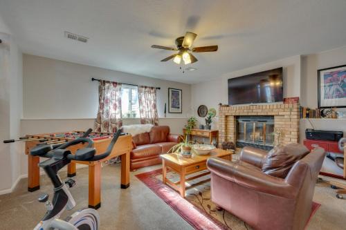 Loveland Home w/Private Hot Tub + Wood Fireplace!