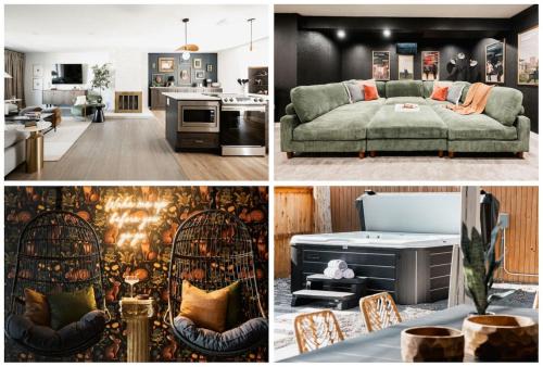 Luxe Home with Hot Tub Movie Roomn and Firepit Near Denver