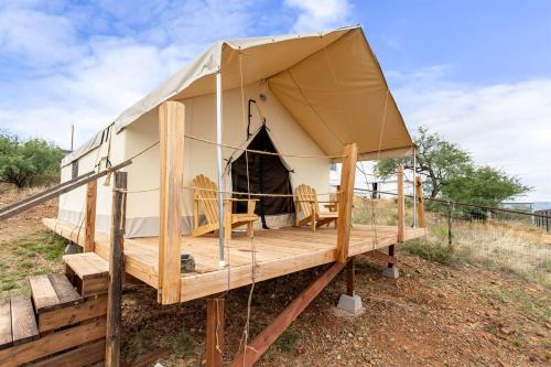 Luxury Glamping Tent, Perfect for a Romantic Weekend in Tucson, Arizona