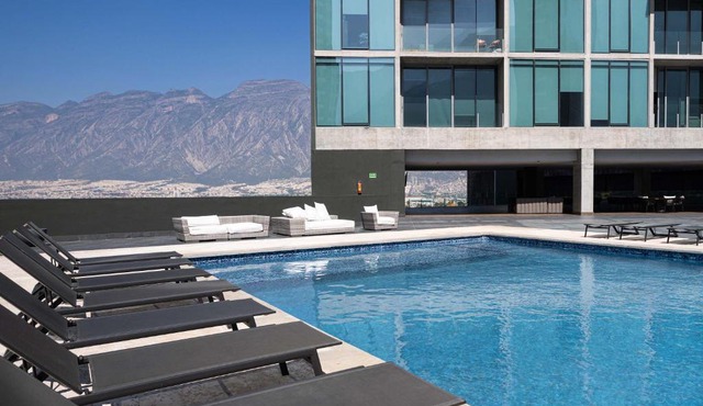 Modern Apartments with Pool and Mountain views