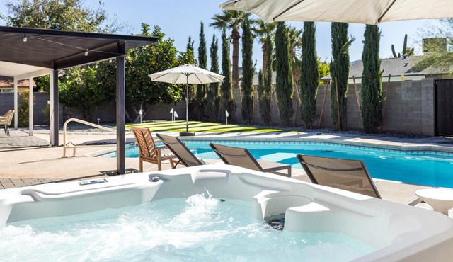 Modern Desert Oasis - Shuffleboard Hiking Pool Putting green