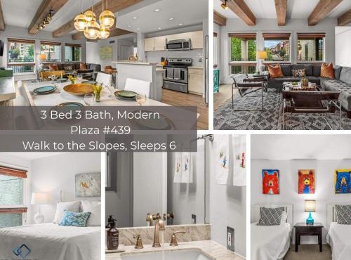 Modern Luxury at the Plaza 3 Bed 3 Bath