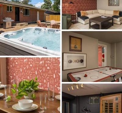 Modern, Luxury Home with Hot Tub, Gym, Sauna, and 12 Minutes to Downtown Denver