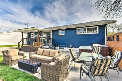 Modern Montana Retreat | Hot Tub + Playset | W & R