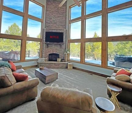 Modern Zion Mountain Escape with Hot Tub and Views