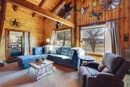 Mtn-View Cabin w/Horse Pasture in Koosharem