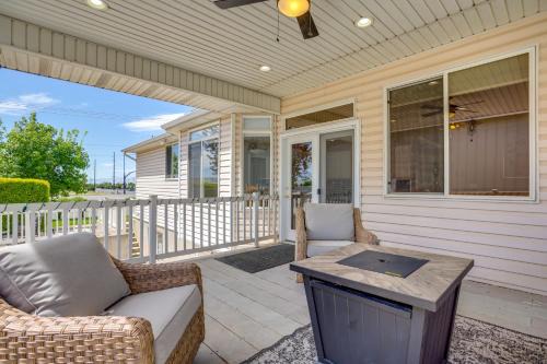 Near Hill AFB! Dual-Unit Home w/Deck & Patio