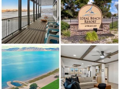 New Bear Lake Home with Beautiful Fall Views