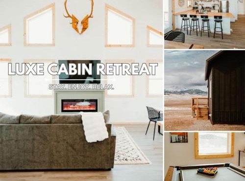 New Cabin I Game Room I King Beds I Mountains