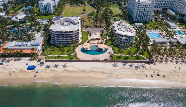 Ocean Front Condo with Pool Sleeps 6 Adults-Quinta del Mar 203