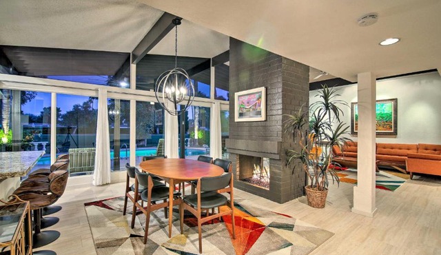 Palm Springs Oasis w/Pool & Golf Course Views!