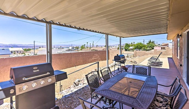 Patio & Grills: Mtn-View Home in Lake Havasu City!