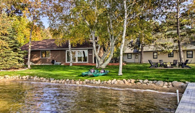 Pelican Lake Getaway on Stunning Peninsula!