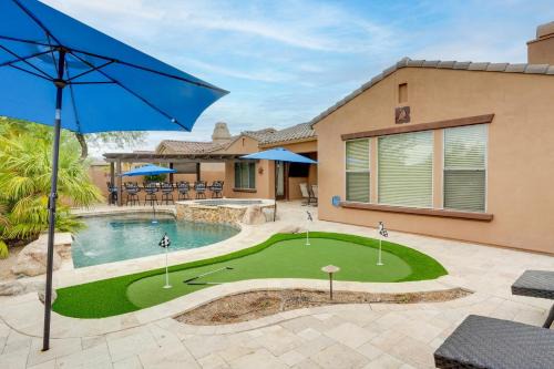 Pool, Hot Tub & Putting Green: Estrella Mtn 4BR