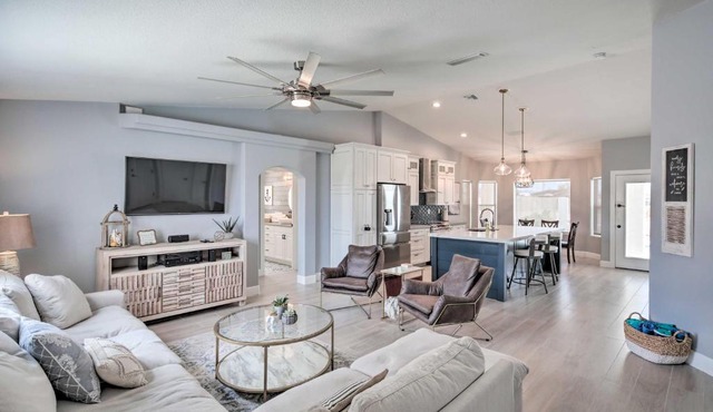 Pool, Patio & Lake Views: Lake Havasu City Home!