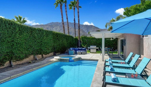 Private Oasis Palm Springs Mountain Views 5 min to Downtown