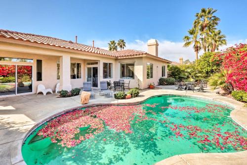 Private Pool + Patio: Luxe Palm Desert Retreat