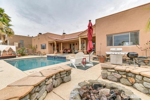 Private Pool, Spa, & Grills: Lake Havasu City Home