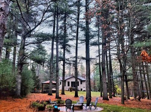 Private Secluded House 12 ac Nature Forest Retreat
