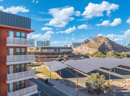 Relax on the Patio—Tempe Stay with Stadium Views