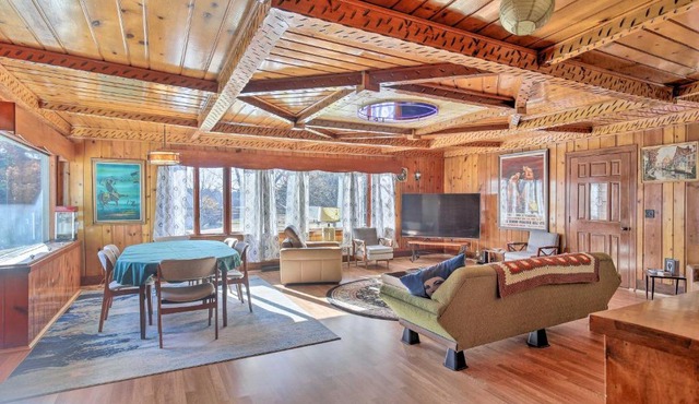 Retro Rhinelander Lake Retreat w/Fire Pit!