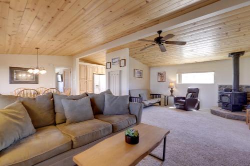 Rustic Bullhead City Retreat w/Porch & Views