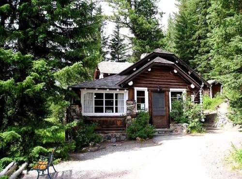 Rustic Family Cabin Nestled Among the Towering Trees in Idaho