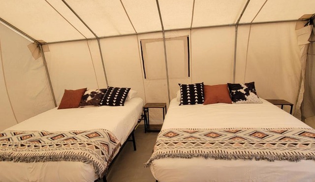 Sage Family Tent near Canyonlands