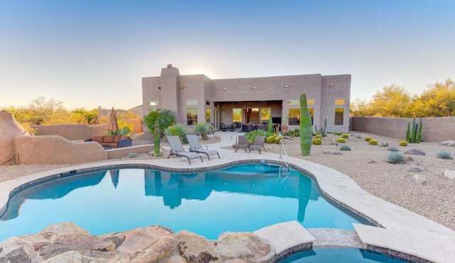Scottsdale Luxury Heated Pool Desert Views For 6