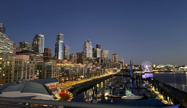 Seattle Getaway Space Needle View