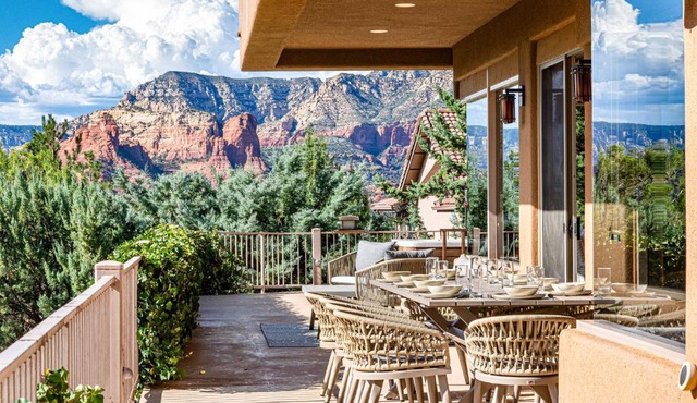 Sedona Luxury with 75’ Lap Pool, Hot Tub & Breathtaking Vortex Views
