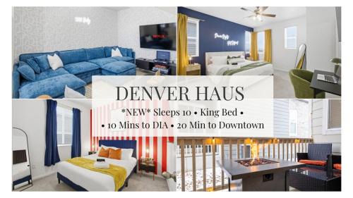 Sleeps 8, Fire pit, Near DIA & Downtown Denver