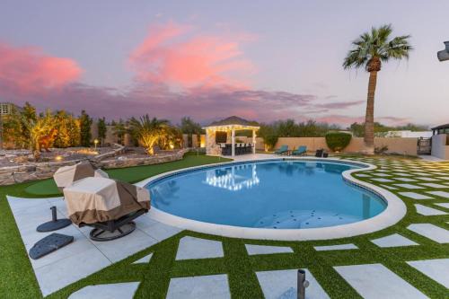 Spacious Camelback View Home with Pool & Firepit