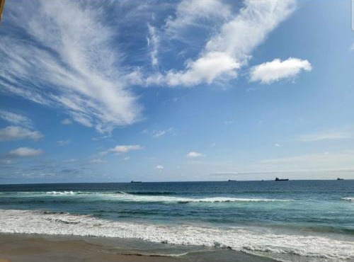 Stunning oceanfront condo on usable Sandy Beach
