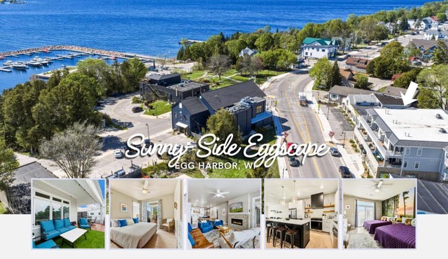 Sunny-Side Eggscape- Upscale Condo, Water Views & Unbeatable Location